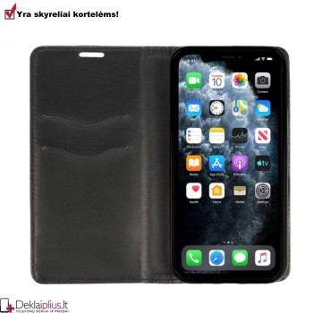 Telone Elite odinis dėklas - juodas Iphone 7 Plus/8 Plus telefonams Telone Elite odinis dėklas - juodas Iphone 7 Plus/8 Plus telefonams